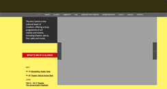 Desktop Screenshot of creditonartscentre.org